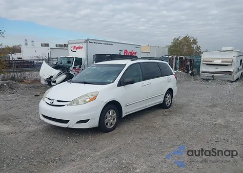 2006 Toyota Sienna Le из США, поврежденный, VIN 5TDZA23C26S400072